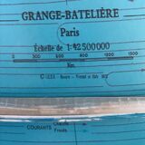 Globe terrestre lumineux vintage