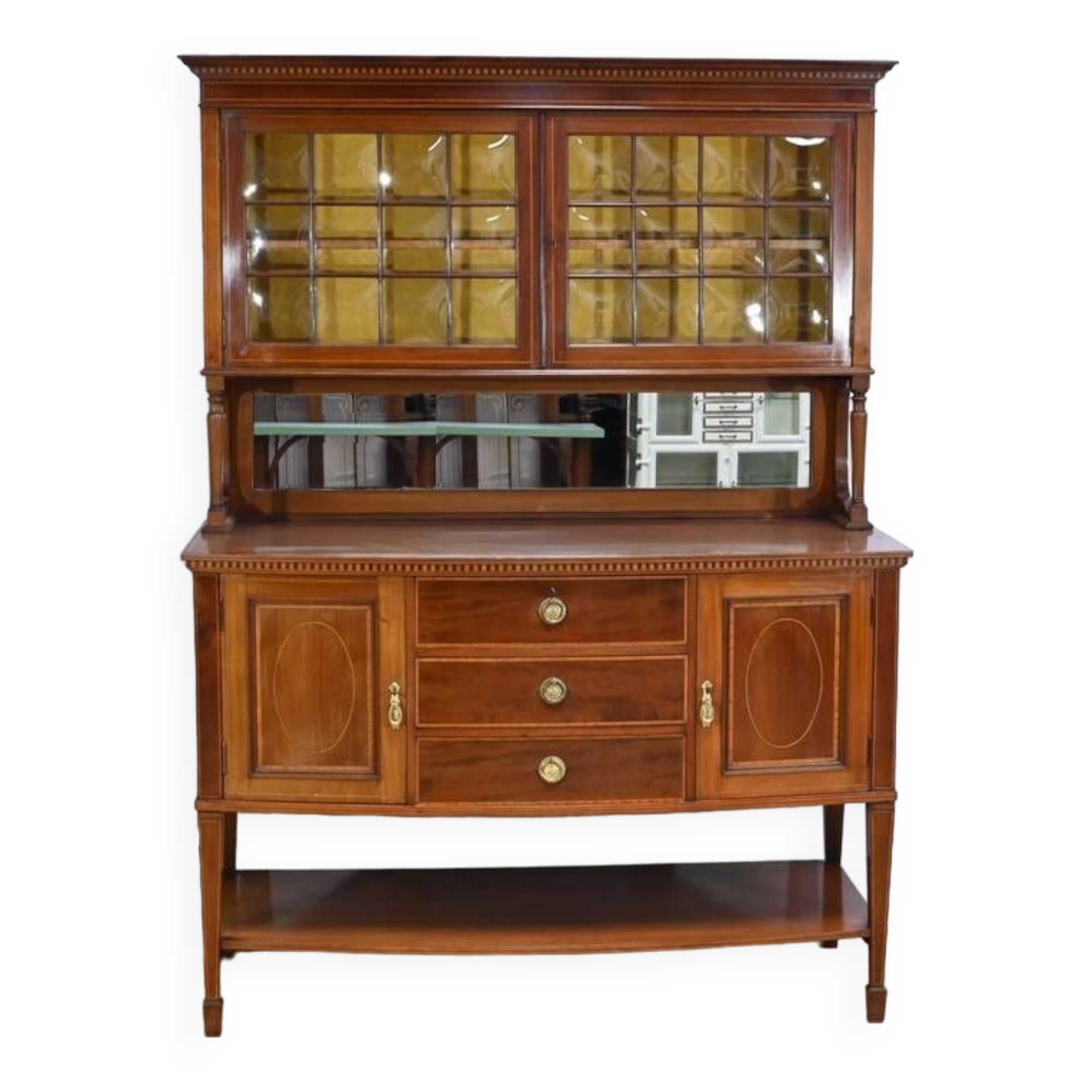 Two-body mahogany buffet - 1920
