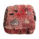 Authentic vintage berber pouf "boujaad" ethnic chic
