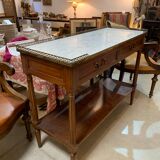 Mahogany console XIXth