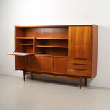 Scandinavian high row in teak