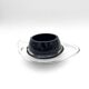 Coupe Vide-Poche Design Verre d'Art Soufflé Signé Ioan Barna