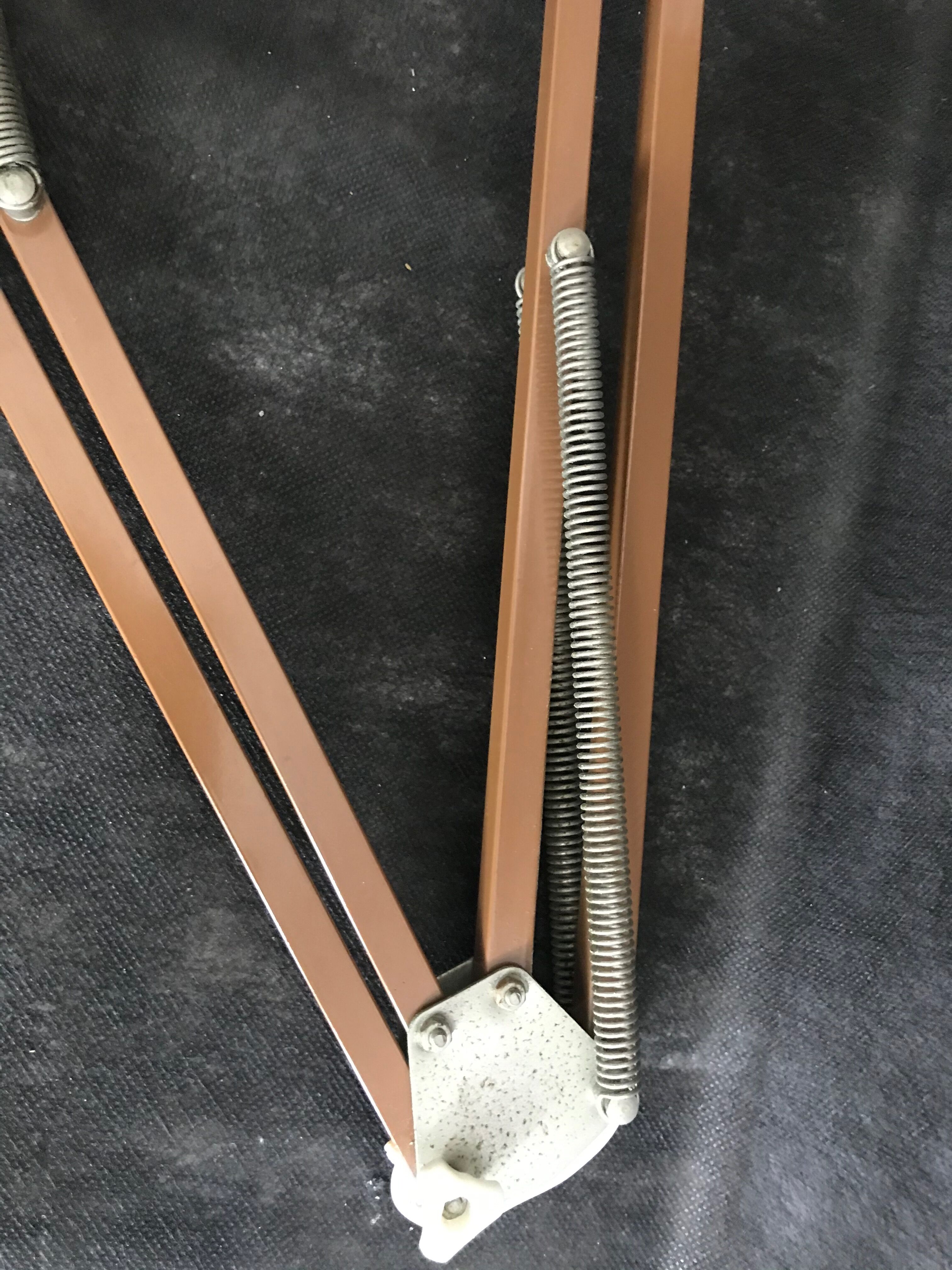 1050 GW Veb Raumleuchte Zeulenroda architect's lamp