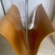 Vintage curved wooden magazine rack by Ligne Roset, 1970s.