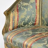 Canapé corbeille de style Louis XV