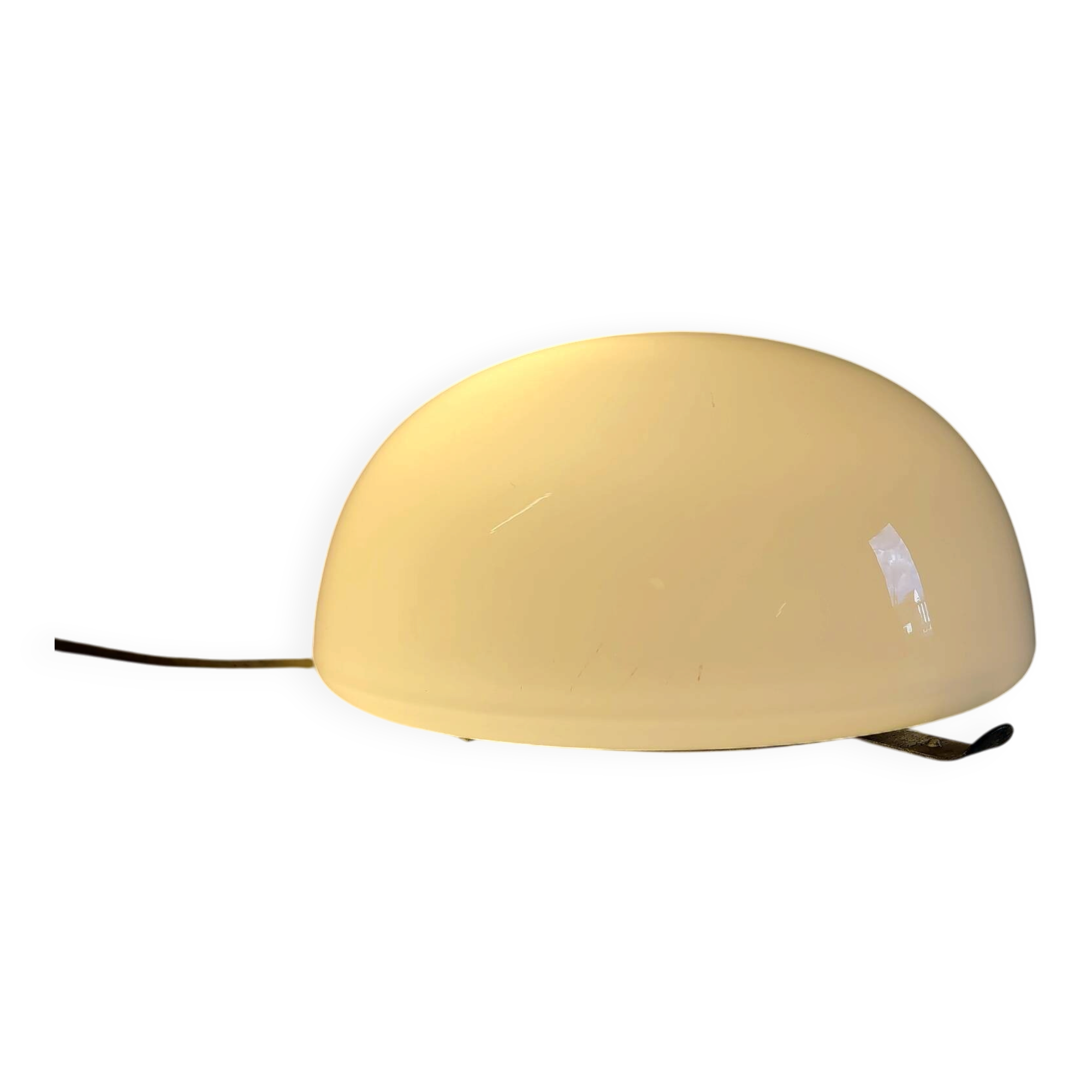 Ceiling light or globe wall lamp opaline diameter 20cm - mid 20th century