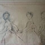 Dance, Lithograph numbered 29/240 after NAUDIN