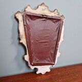 Gilded stucco mirror, late 19th century