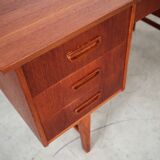 Teak desk, Danish design, 1970s, production: Denmark