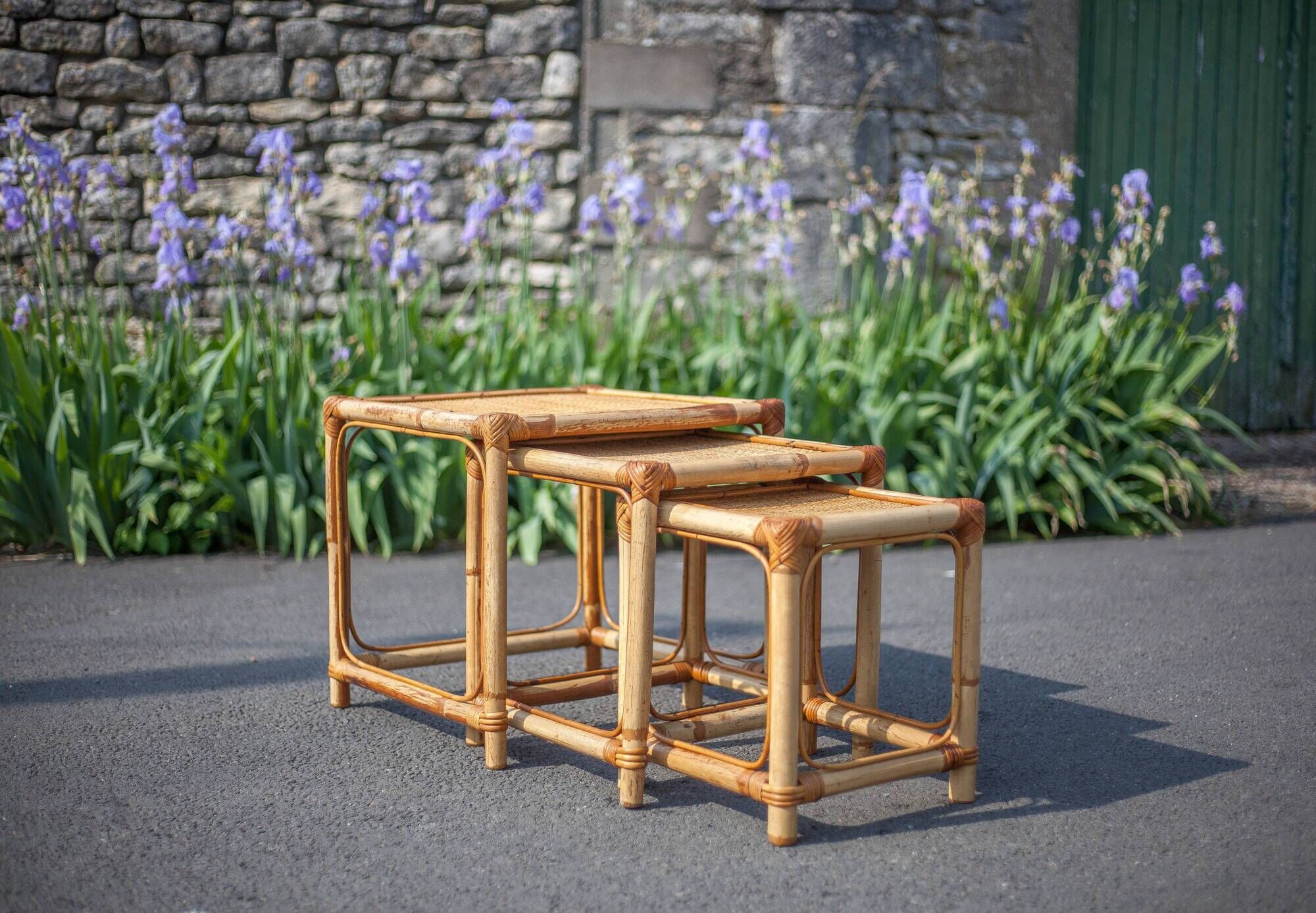Rattan coffee tables