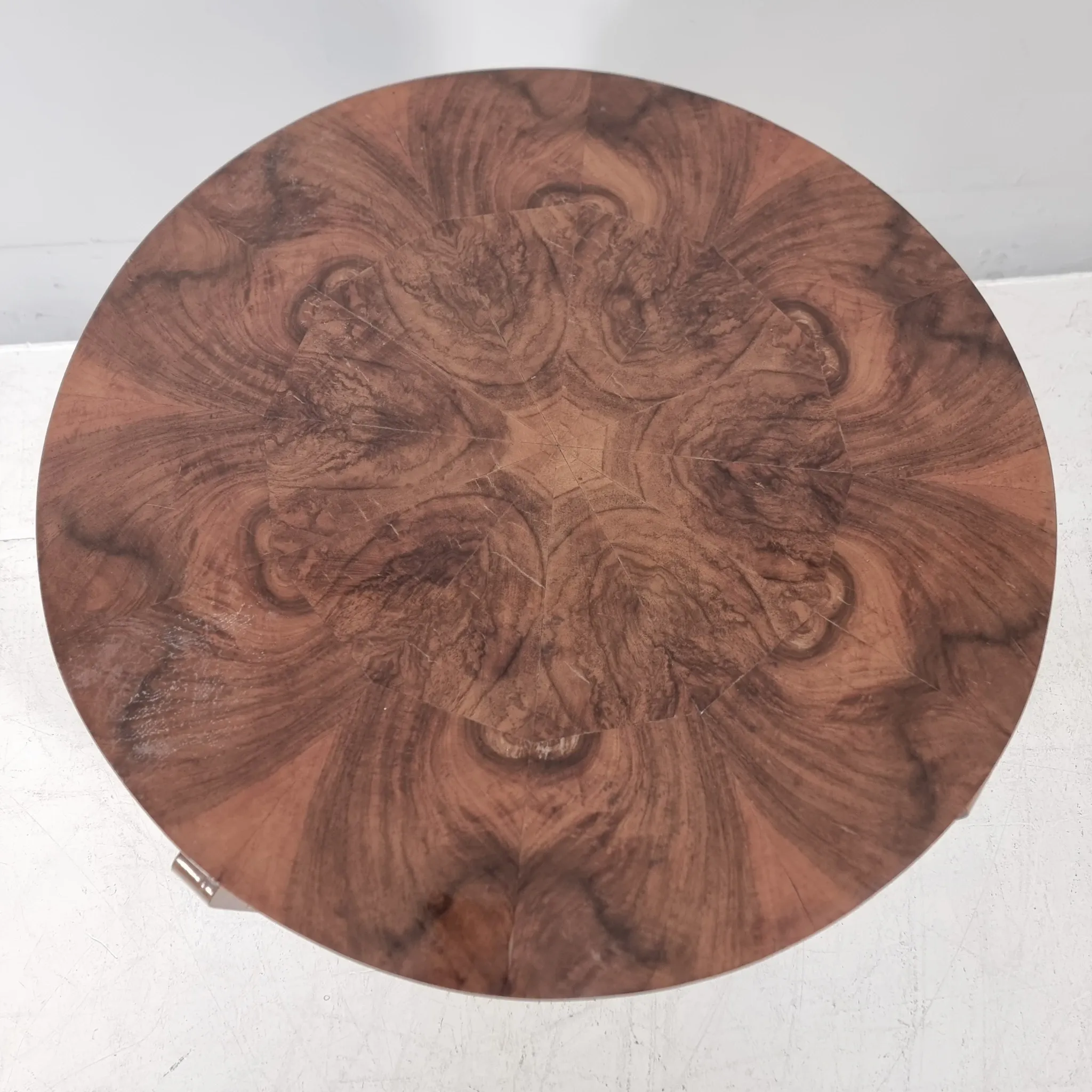Art Deco Wood Table, 1940s