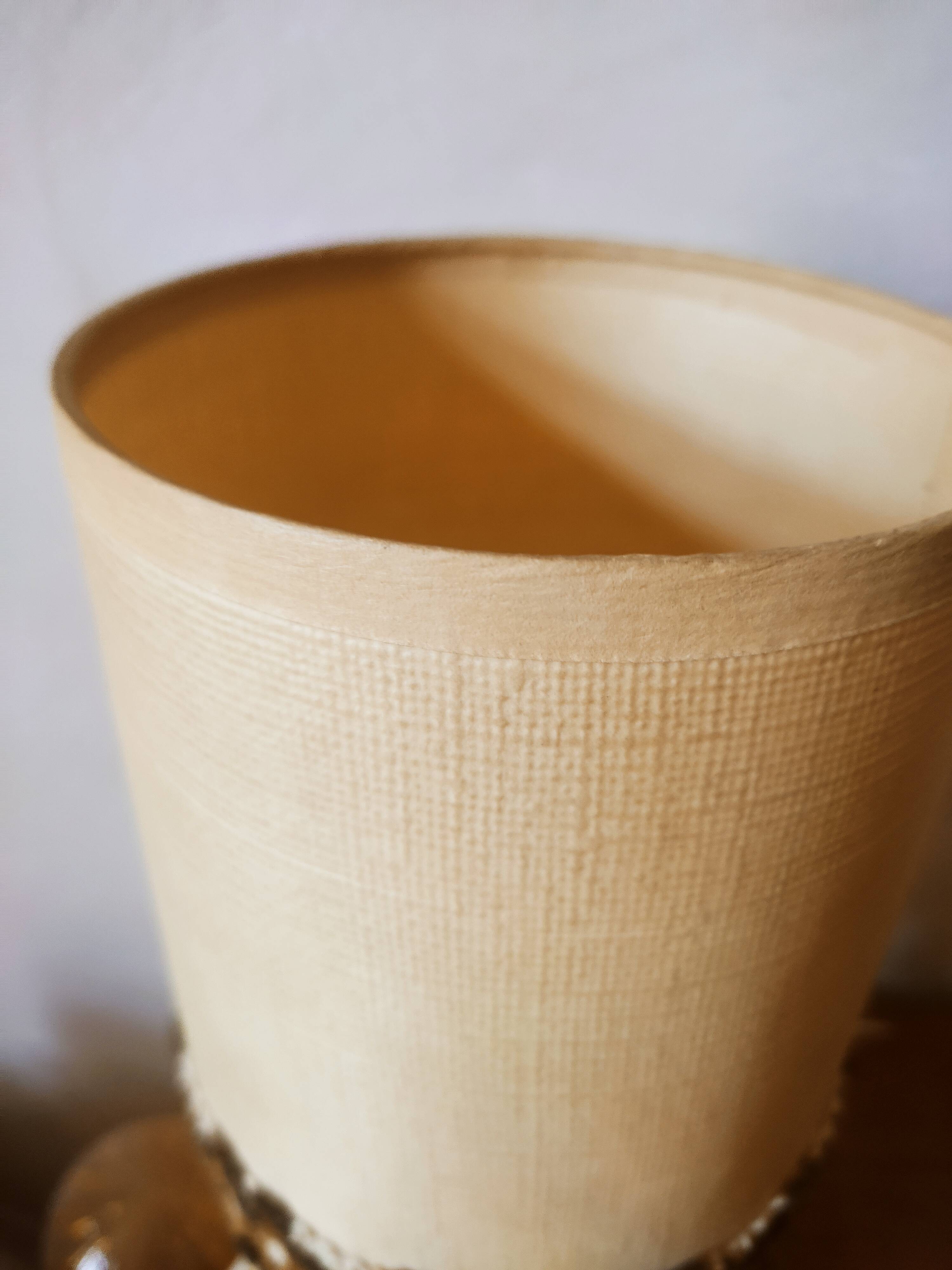 70's ceramic bedside lamp