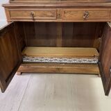 Vessel 2 bodies in solid walnut and veneer