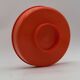 Space Age Orange UFO Jar Luigi Massoni for Guzzini, 1960s