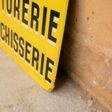 Vintage enamel plate