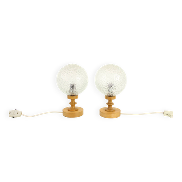Pair of Mid-century Table Lamps, 1970's, Hungary
