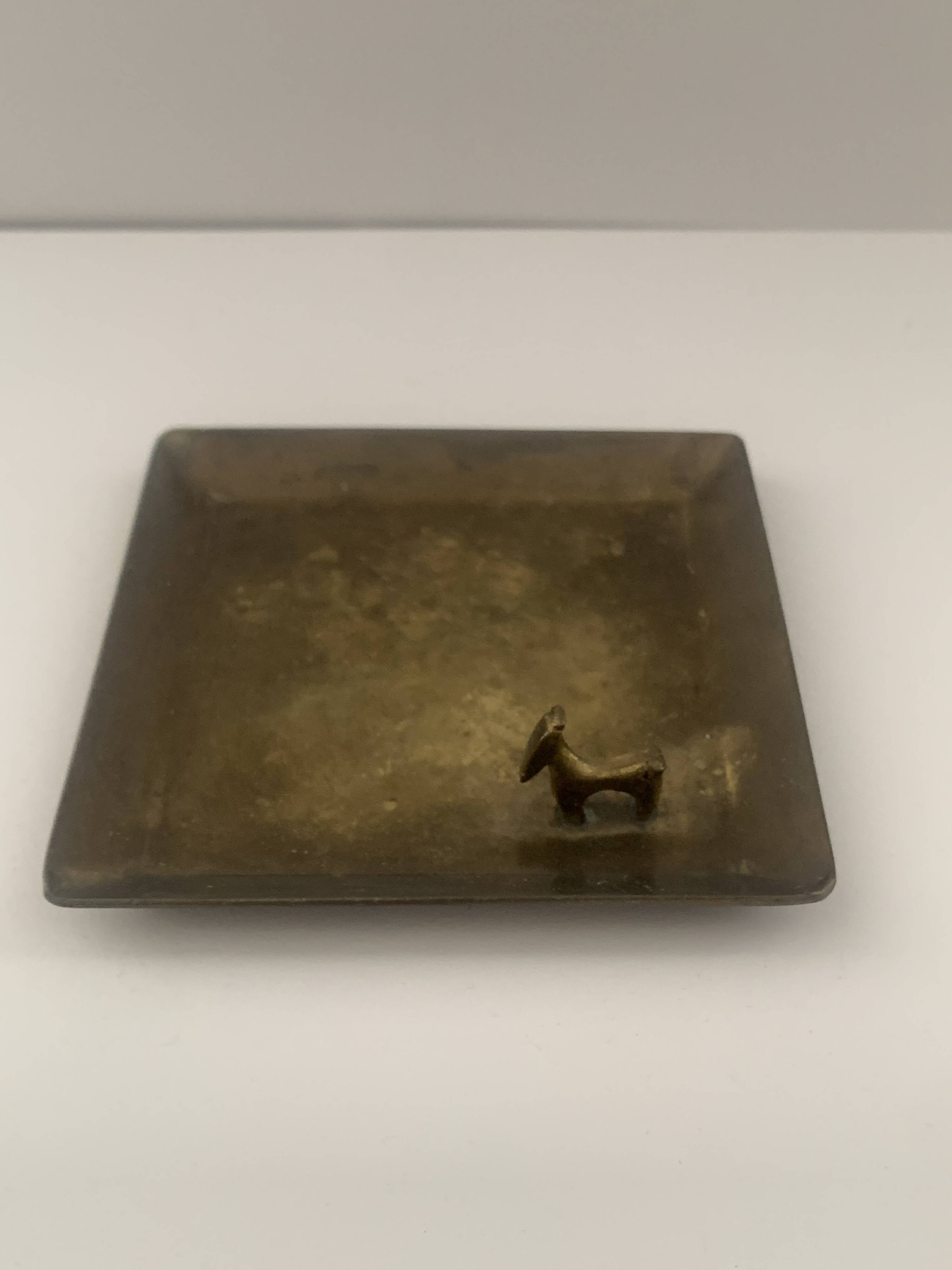 Schale Dish Tray Mod. 498 Georg von Mendelssohn Dresden Hellerau Bauhaus