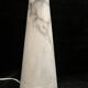 Marble table lamp 1980 Italian