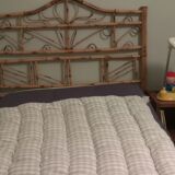 Rattan bamboo headboard