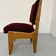 Vintage Guillerme & Chambron designer armchair from the 1960s