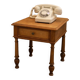 Vintage bedside table