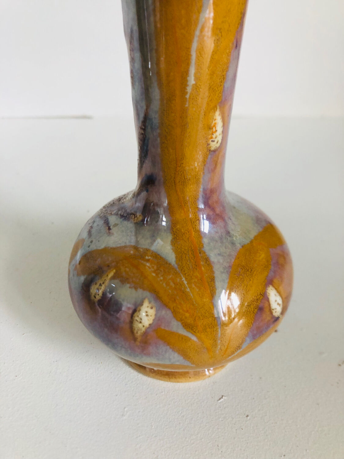 Vase by the workshop La Roue in Vallauris