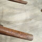 4 old wooden bistro chairs