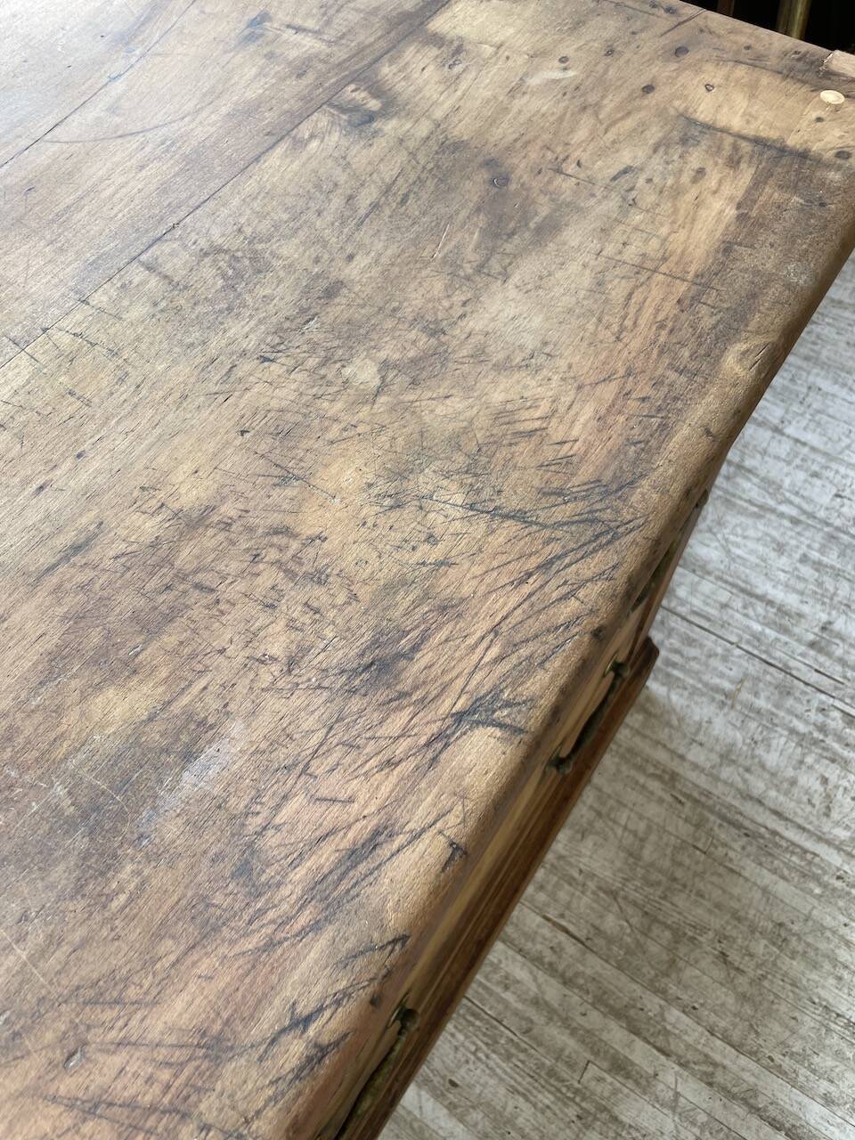 XXL walnut silk loom furniture from the 50s