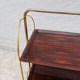 Gerinol golden serving trolley