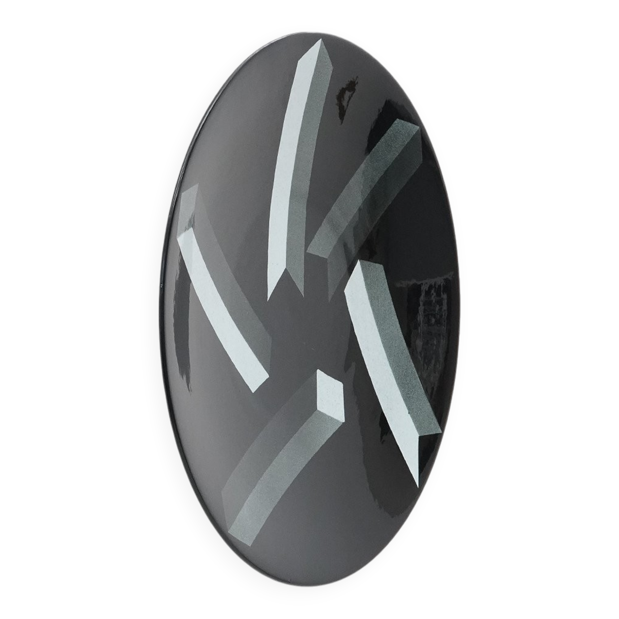 Decorative ceramic plate Atlantis by Rolf Sinnemark for Rörstrand, 1980s.