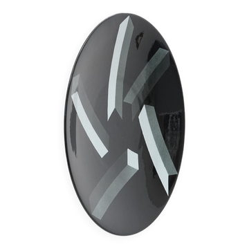 Decorative ceramic plate Atlantis by Rolf Sinnemark for Rörstrand, 1980s.