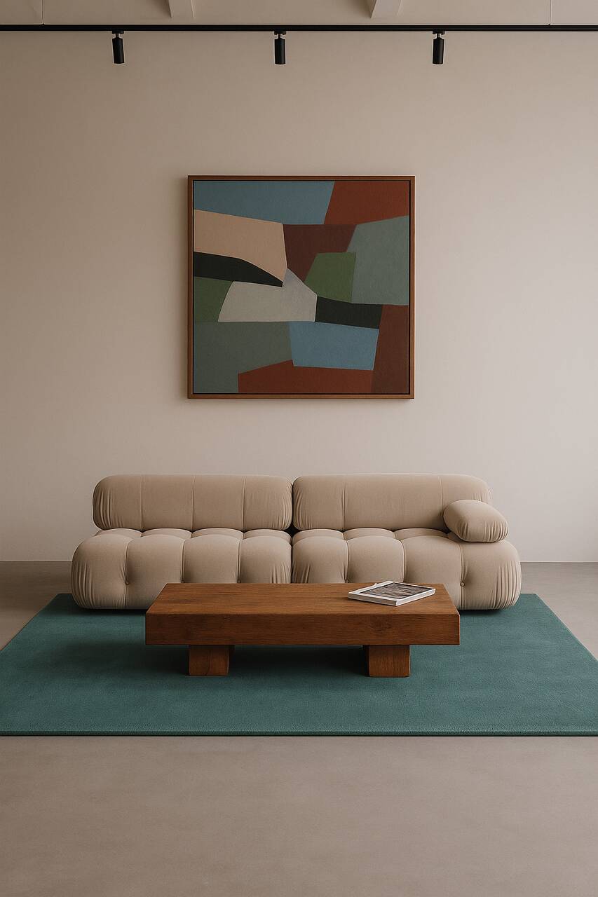 Canvas painting "Traces of Silence" by Bodasca