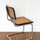 Cesca B32 Breuer Chair Made in Italy - Reupholstered seat cane