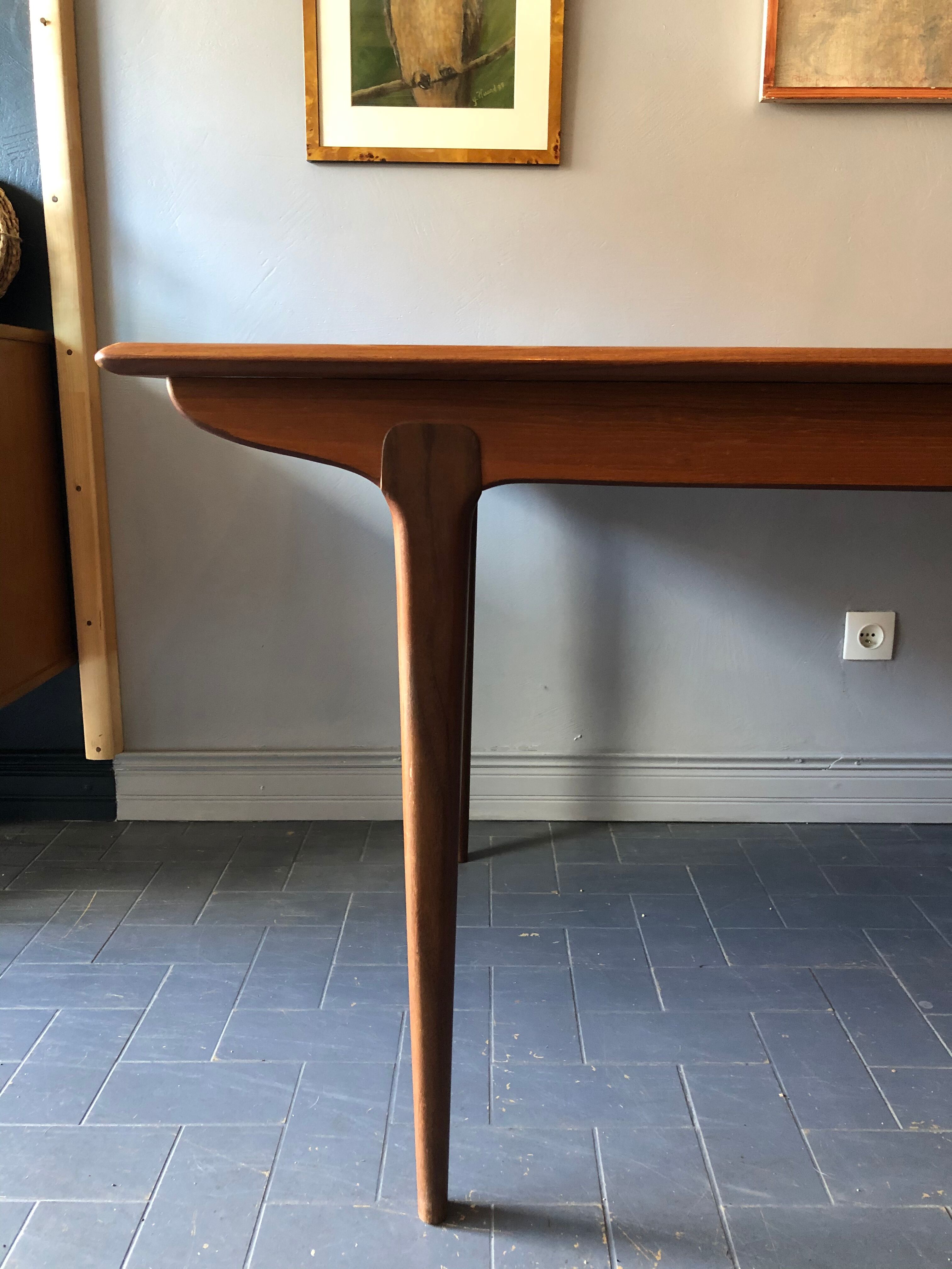 Scandinavian extension table 160/90 or 240/90 cm