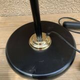 Varallo black halogen floor lamp alfa Italy model