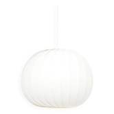 White Menuett lamp by L. Schioler, Denmark 1972