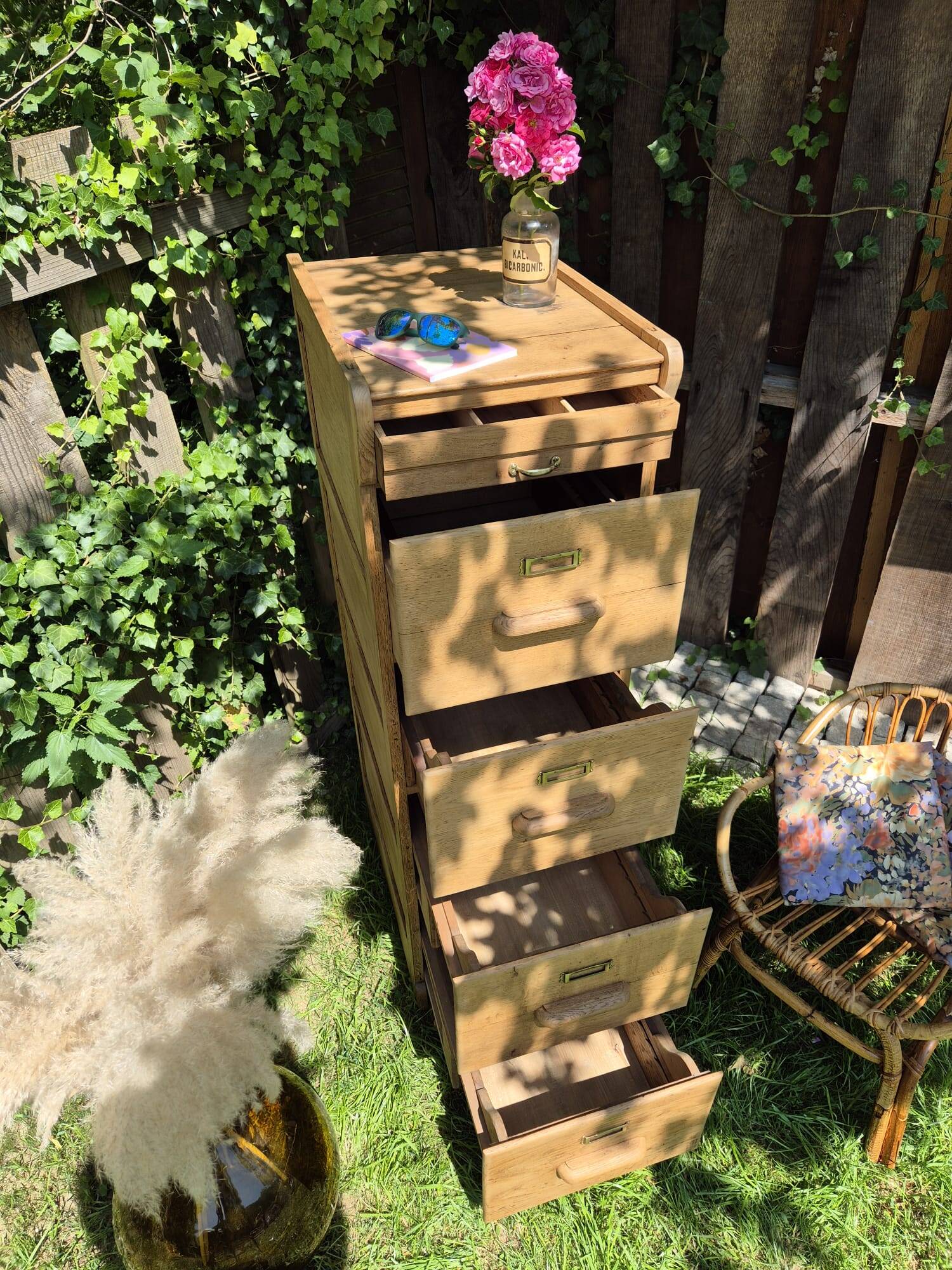Antique filing cabinet