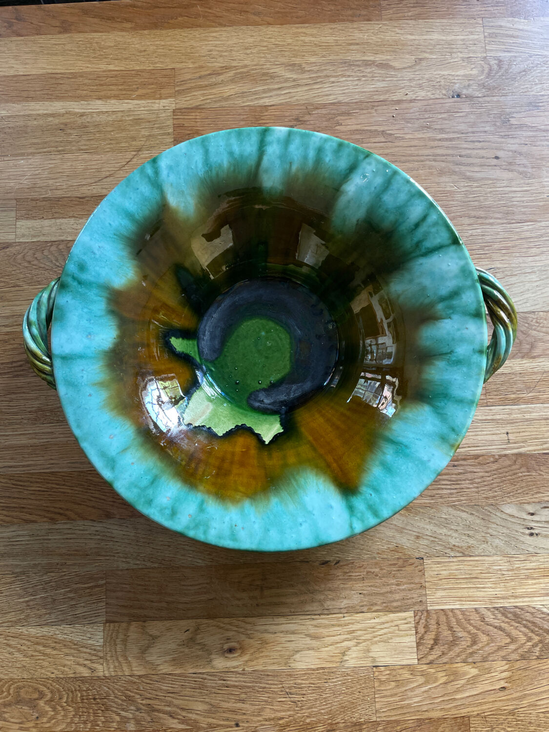 Vintage Vallauris fruit cup