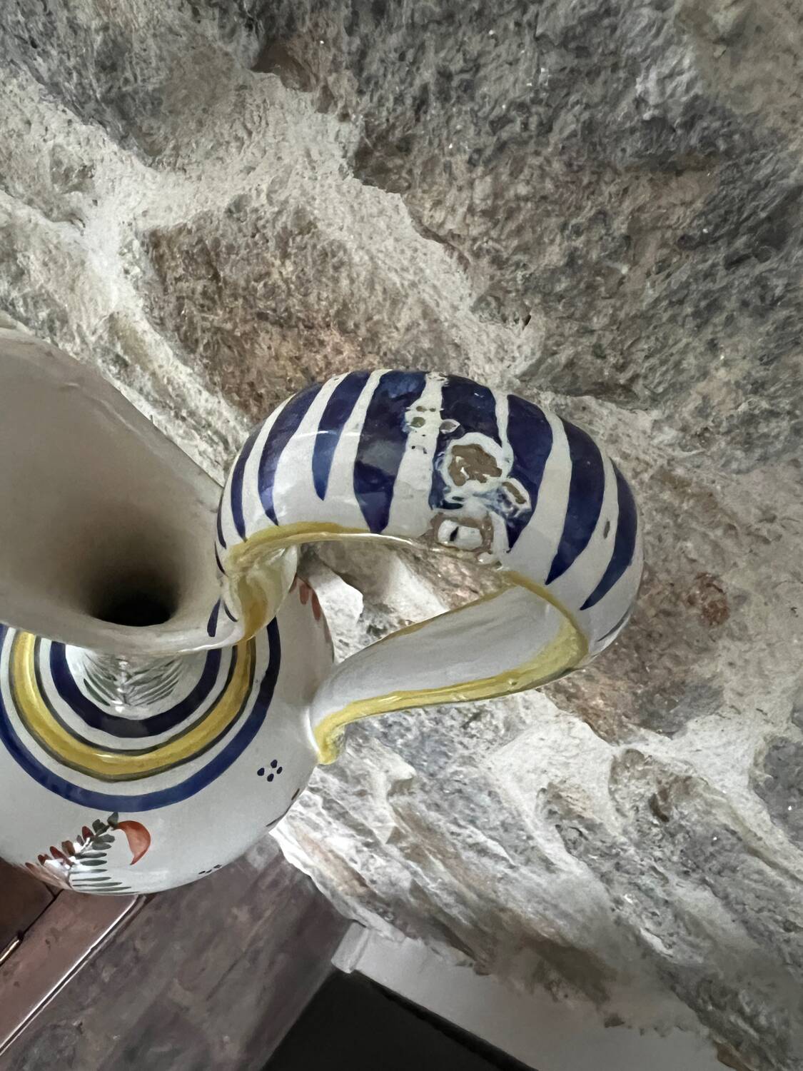 Henriot Quimper ewer