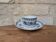Antique coffee cup with saucer, Saint Amand and Hamage, Jeannette model