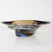 Mid-Century Art Glass Bowl by Zelezno Borske Sklo, 1960's
