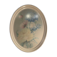 Oval flower service tray