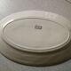 Checkerboard iron earth Salins serving dish
