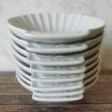 Scallop shells porcelain