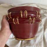 Saint Clément B. Letalle Art Deco ceramic flowerpot