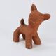 Walter Bosse Large Ceramic Sculpture of Baby Deer, Austria, 1920s