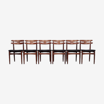 Set of 6 chairs byJohannes Andersen,  Bramin 1960