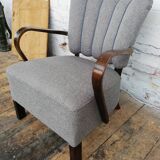 Pair of Halabala cocktail armchair, Czech, 1940