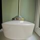 Old opaline art deco bahaus modernist pendant lamp 1930s Ø 30 cm