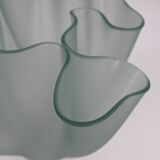 Glass Vase, "Cartoccio" model by Pietro Chiesa for Fontana Arte
